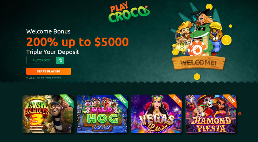 Play croco casino no deposit bonus codes 10%